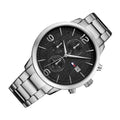 Buy Tommy Hilfiger Quartz Stainless Steel Black Dial 42mm Watch for Men - 1710356 in Pakistan