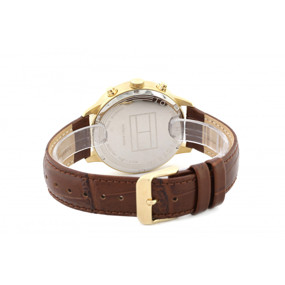 Buy Tommy Hilfiger Quartz Leather Strap Blue Dial 42mm Watch for Men - 1710359 in Pakistan