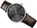 Buy Tommy Hilfiger Quartz Leather Strap Grey Dial 40mm Watch for Men - 1710352 in Pakistan