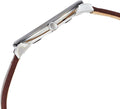 Buy Tommy Hilfiger Quartz Brown Leather Strap Silver Dial 40mm Watch for Men - 1791463 in Pakistan