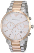 Buy Emporio Armani Men's Chronograph Quartz Stainless Steel White Dial 44mm Watch AR11209 in Pakistan