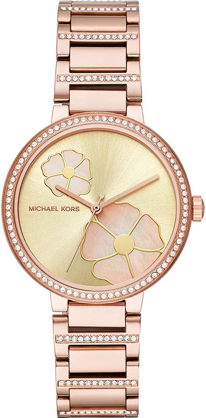 Buy Michael Kors Women's Courtney Analog Display Analog Quartz Rose Gold Watch - Mk3836 in Pakistan