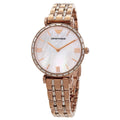 Buy Emporio Armani Womens Analog Stainless Steel Mother Of Pearl Dial 32mm Watch - Ar11294 in Pakistan