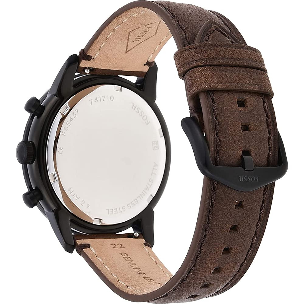 Buy Men's Townsman Stainless Steel And Leather Casual Quartz Chronograph Watch in Pakistan