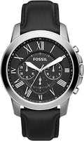 Buy Fossil Men's Chronograph Quartz Leather Strap Black Dial 44mm Watch FS4812 in Pakistan