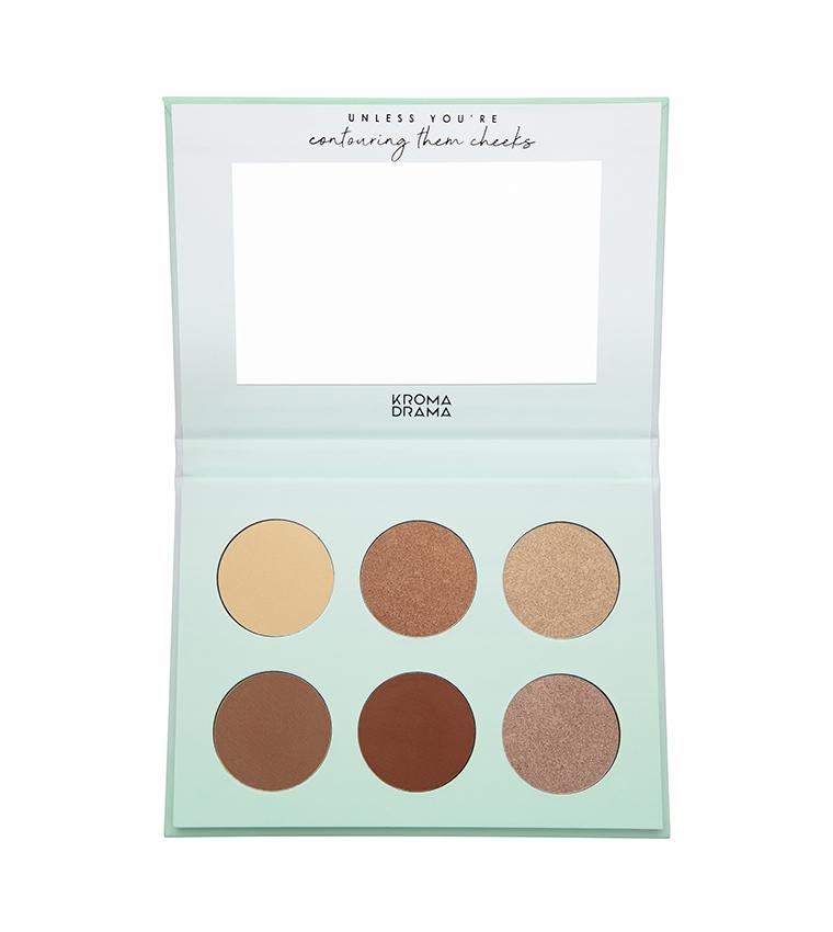 Buy Kroma Drama Contour & Highlight Face Powder Palette in Pakistan