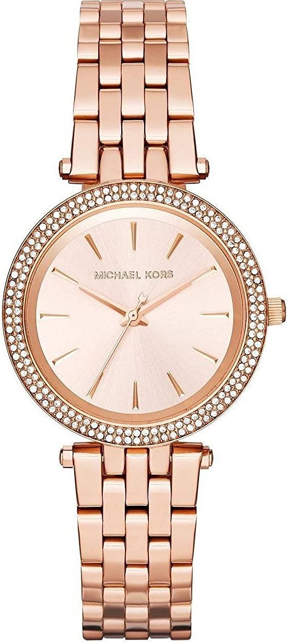 Buy Michael Kors Quartz Rose Stainless Steel 33mm Watch for Women - Mk3431 in Pakistan