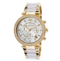 Buy Michael Kors Womens Quartz Parker Stainless Steel White Dial 39mm Watch - Mk6119 in Pakistan