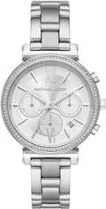 Buy Michael Kors Womens Quartz Stainless Steel Silver Dial 47mm Watch - Mk6575 in Pakistan