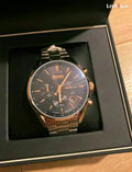 Buy Hugo Boss Mens Chronograph Champion Silver Stainless Steel Black Dial 44mm Watch - 1513819 in Pakistan