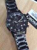 Buy Hugo Boss Chronograph Quartz Stainless Steel Black Watch for Men - 1513180 in Pakistan