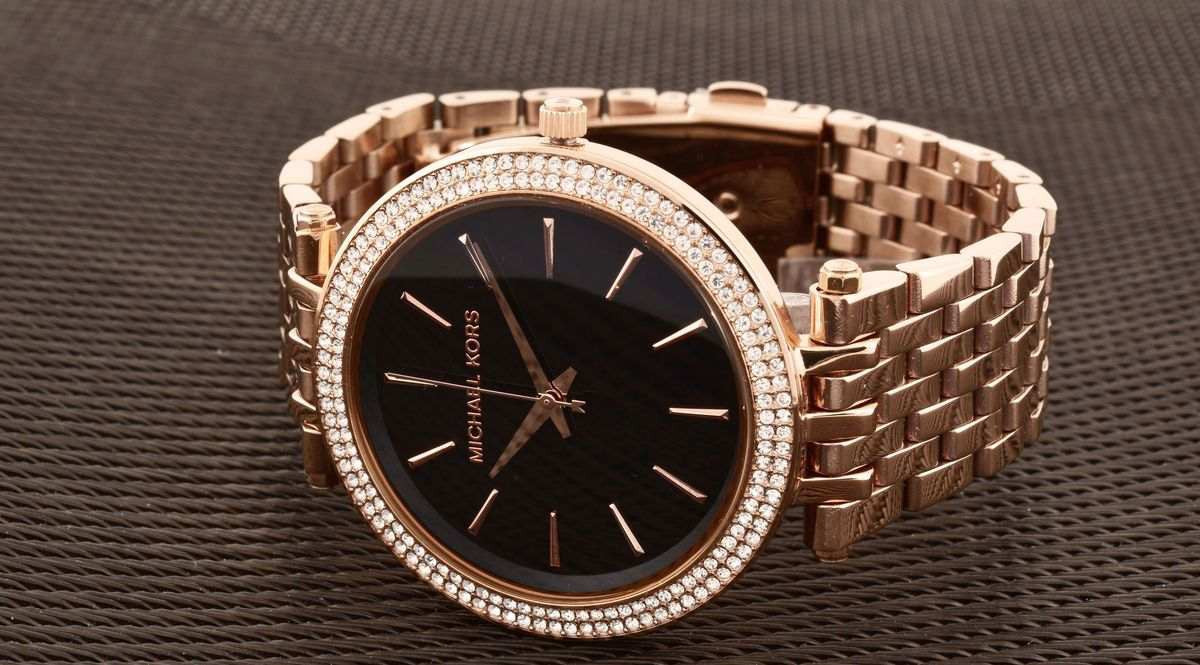 Buy Michael Kors Women’s Quartz Stainless Steel Black Dial 38mm Watch - MK3402 in Pakistan