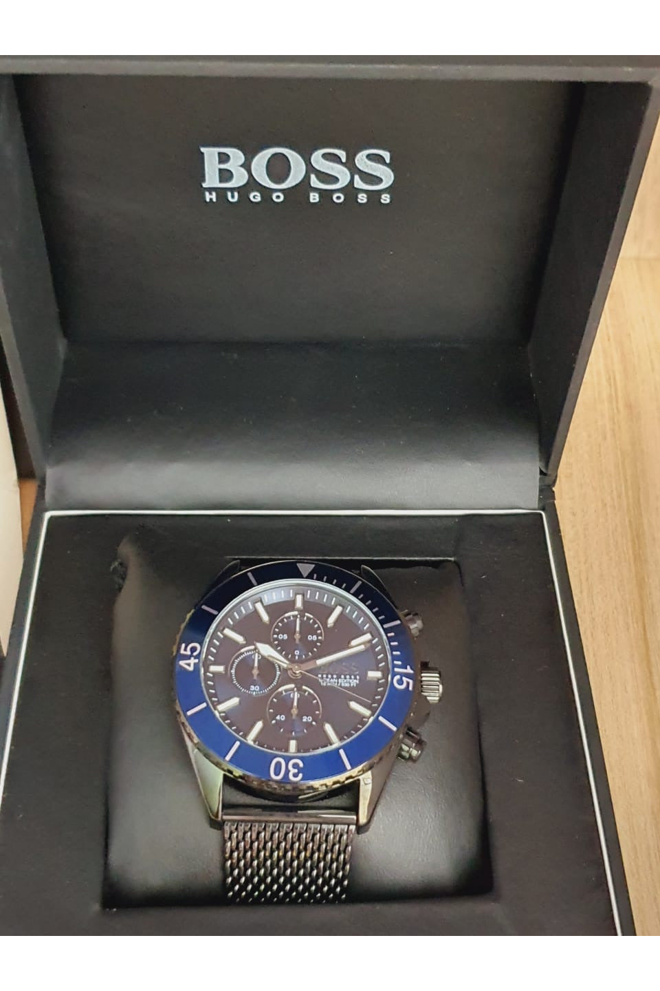 Buy Hugo Boss Men’s Chronograph Quartz Stainless Steel Strap 48mm Watch 1513702 in Pakistan