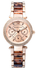 Buy Michael Kors Women's Parker Chronograph Rose Gold-tone Stainless Steel Watch - Mk6834 in Pakistan