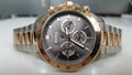 Buy Hugo Boss Mens Ikon Two-tone Rose Gold Silver Strap Grey Dial Watch - 1513339 in Pakistan