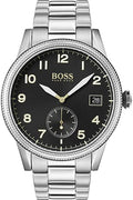 Buy Hugo Boss Chronograph Quartz Stainless Steel Black Dial 44mm Watch for Men - 1513671 in Pakistan