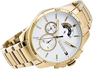 Buy Tommy Hilfiger Quartz Stainless Steel White Dial 48mm Watch for Men - 1791538 in Pakistan