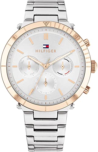 Buy Tommy Hilfiger Quartz Stainless Steel Silver Dial 38mm Watch for Women - 1782348 in Pakistan