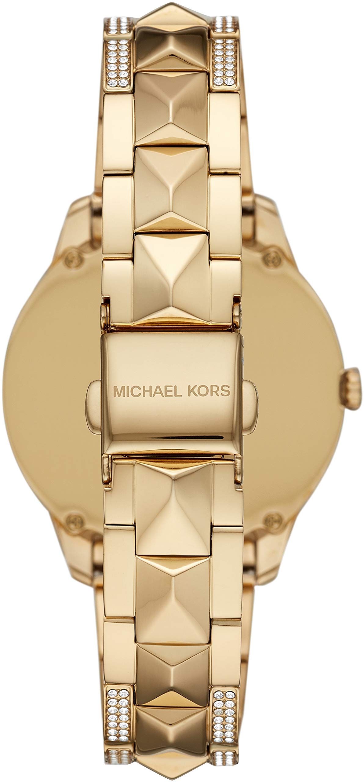 Buy Michael Kors Womens Quartz Runway Mercer Stainless Steel Gold Dial 38mm Watch - Mk6715 in Pakistan