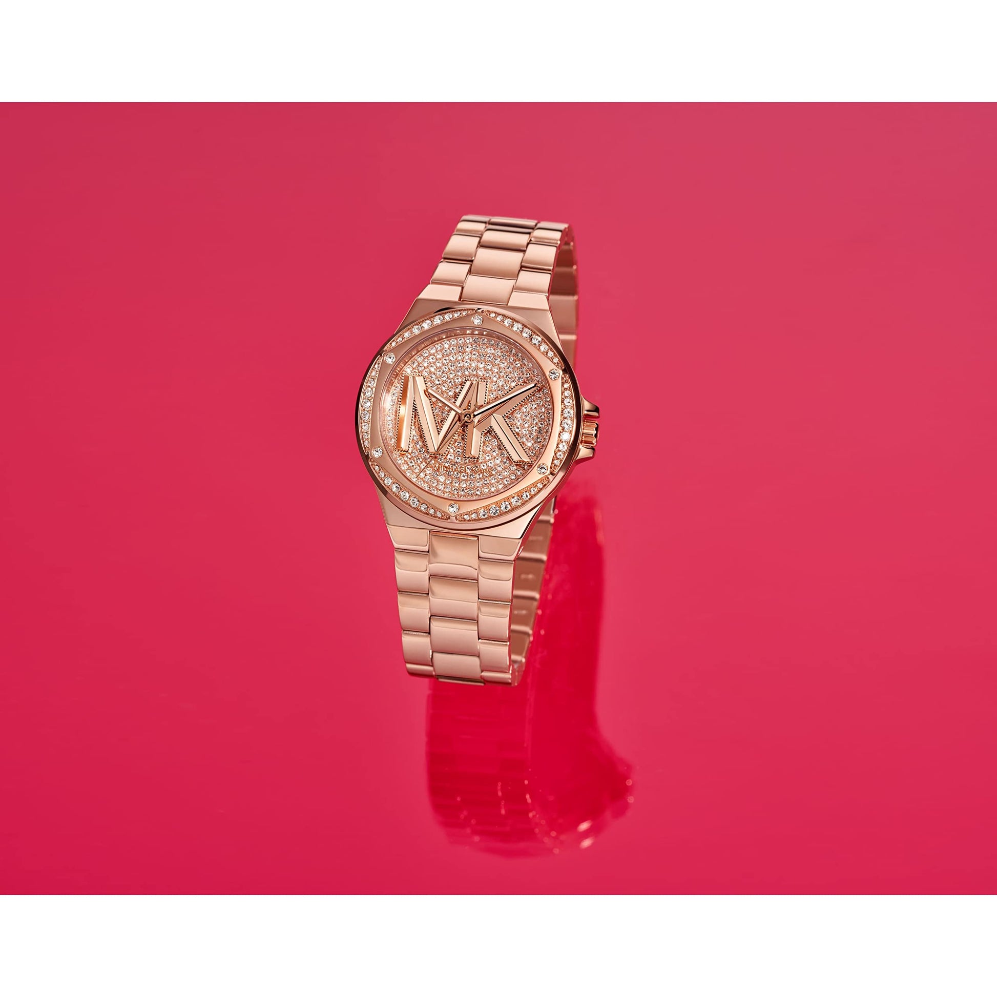 Buy Michael Kors Womens Quartz Stainless Steel Rose Gold Dial 37mm Watch - Mk7230 in Pakistan