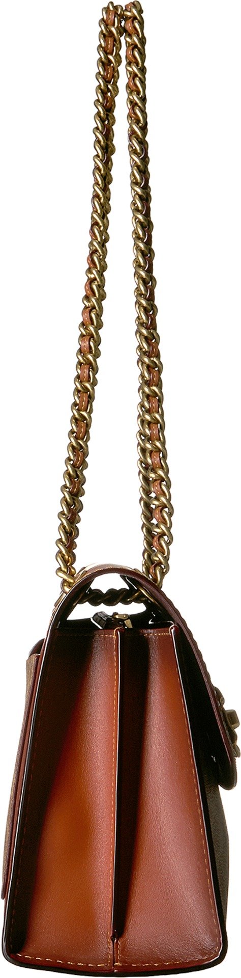 Buy Coach Parker Shoulder Bag Medium - Signature Brown in Pakistan