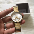 Buy Michael Kors Portia Gold Hearts White Dial Gold Stainless Steel Strap Womens Watch - MK3824 in Pakistan