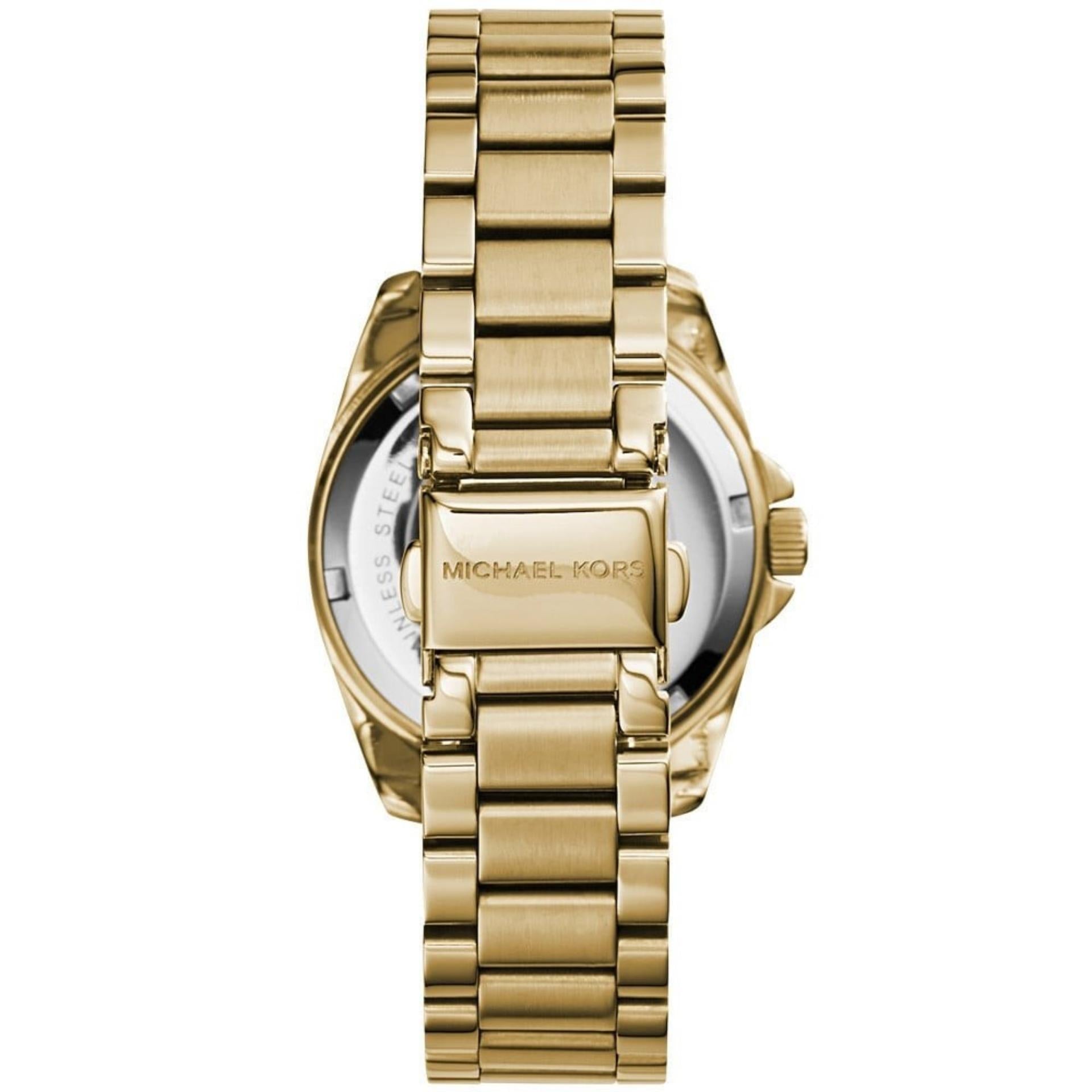 Buy Michael Kors Womens Quartz Blair Gold Stainless Steel Light Champagne Dial 33mm Watch - Mk5639 in Pakistan
