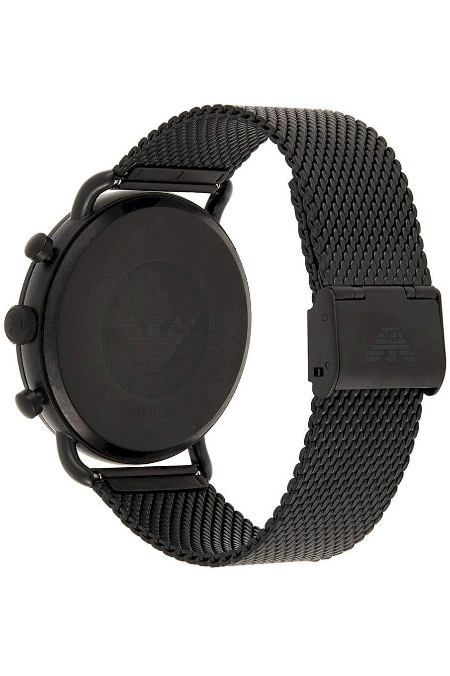Buy Emporio Armani Men's Chronograph Quartz Stainless Steel Black Dial 43mm Watch AR11264 in Pakistan