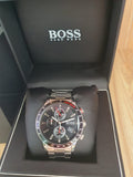 Buy Hugo Boss Mens Chronograph Quartz Rafale Stainless Steel Black Dial 44mm Watch - 1513509 in Pakistan