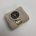 Buy Michael Kors Womens Quartz Darci Gold Stainless Steel Blue Dial 39mm Watch - Mk3406 in Pakistan