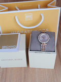 Buy Michael Kors Womens Quartz Darci Two Tone Diamonds Stainless Steel Silver Dial 35mm Watch - Mk4515 in Pakistan