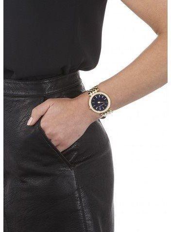 Buy Michael Kors Womens Quartz Darci Gold Stainless Steel Blue Dial 39mm Watch - Mk3406 in Pakistan