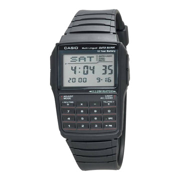 Buy Casio Black Resin Band Data Bank Wrist Watch - DBC-32-1A in Pakistan
