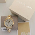 Buy Michael Kors Womens Quartz Runway Mercer Stainless Steel Gold Dial 38mm Watch - Mk6715 in Pakistan