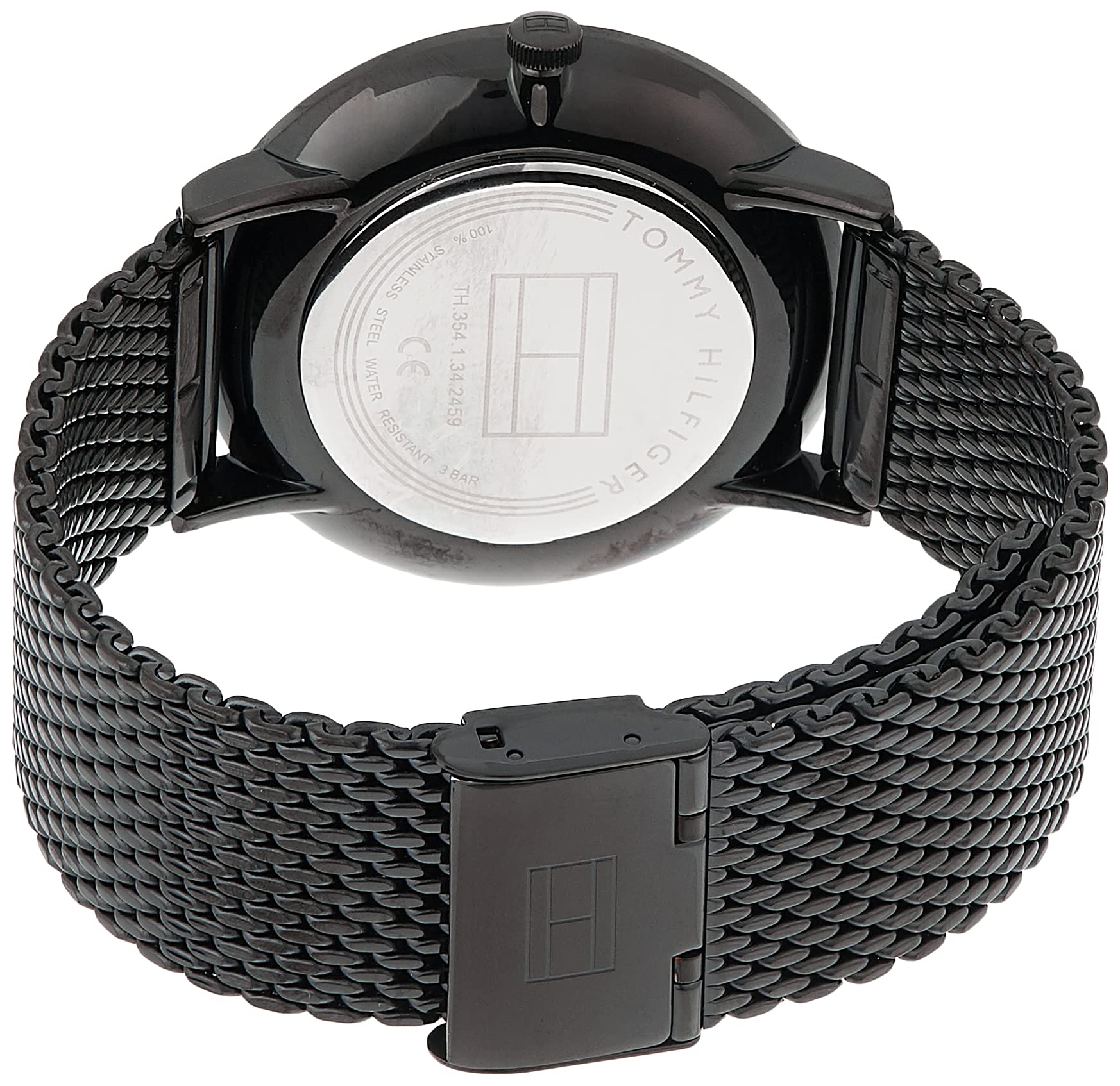 Buy Tommy Hilfiger Quartz Stainless Steel Black Dial 40mm Watch for Men - 1791507 in Pakistan