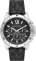 Buy Michael Kors Men's Brecken Stainless Steel Quartz Watch With Plastic Strap Black - Mk8850 in Pakistan
