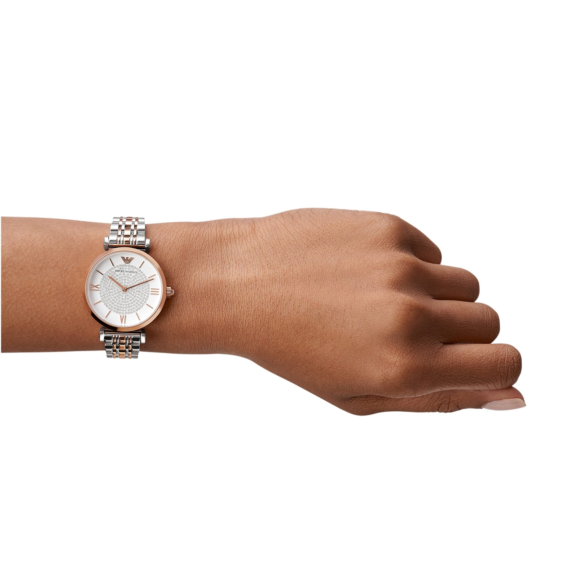 Buy Emporio Armani Womens Analog Stainless Steel White Dial 32mm Watch - Ar1926 in Pakistan