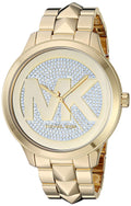 Buy Michael Kors Womens Quartz Runway Stainless Steel Gold Dial 44mm Watch - Mk6714 in Pakistan