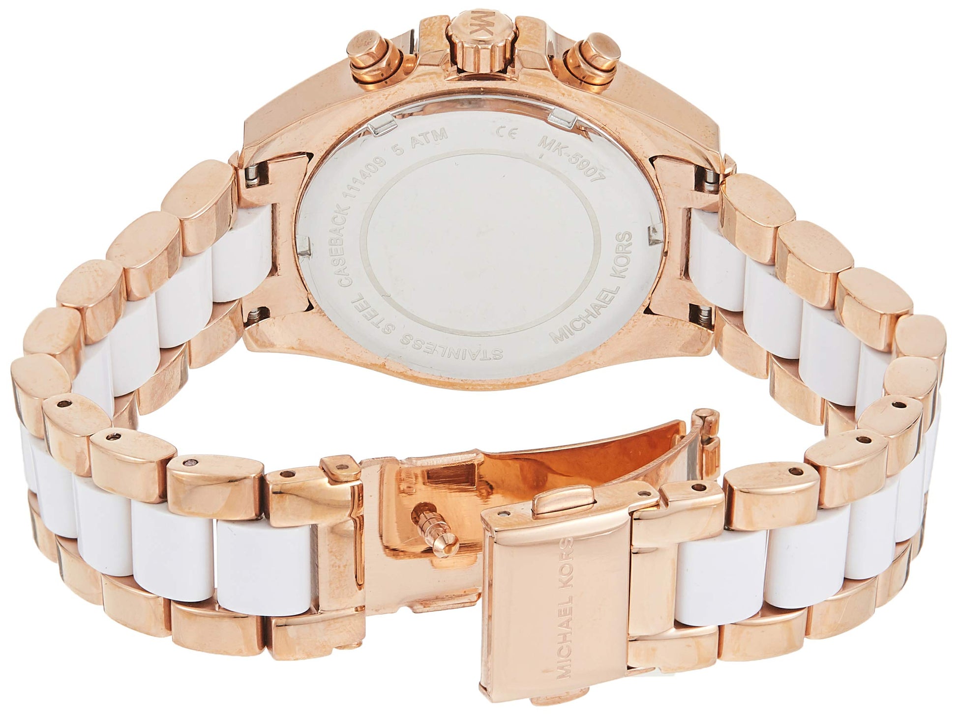 Buy Michael Kors Womens Quartz Bradshaw Stainless Steel White Dial 36mm Watch - Mk5907 in Pakistan