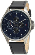 Buy Tommy Hilfiger Quartz Leather Strap Blue Dial 44mm Watch for Men - 1791616 in Pakistan