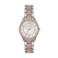 Buy Michael Kors Analog White Dial Two Tone Stainless Steel Women's Watch - MK4388 in Pakistan