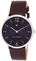 Buy Tommy Hilfiger Quartz Leather Strap Grey Dial 40mm Watch for Men - 1710352 in Pakistan