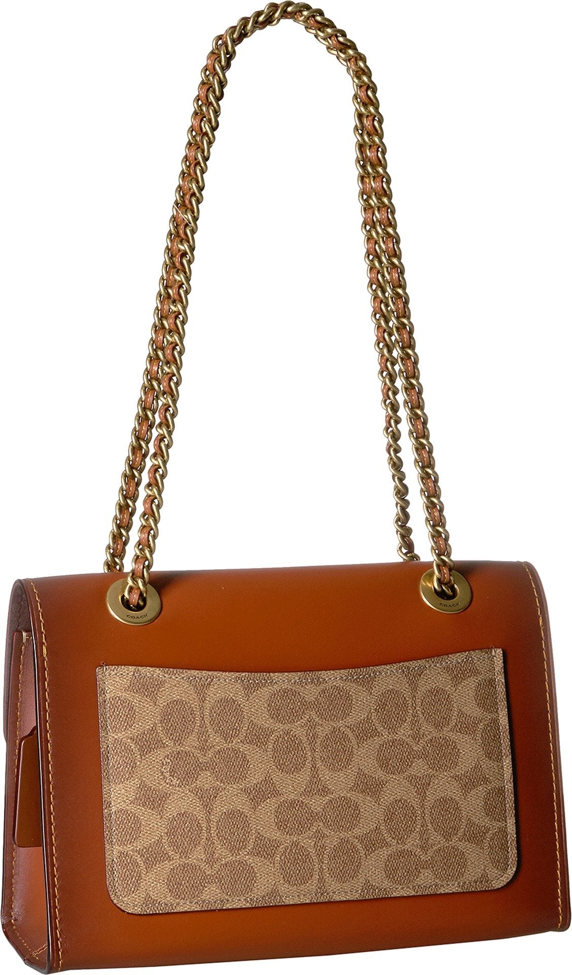 Buy Coach Parker Shoulder Bag Medium - Signature Brown in Pakistan