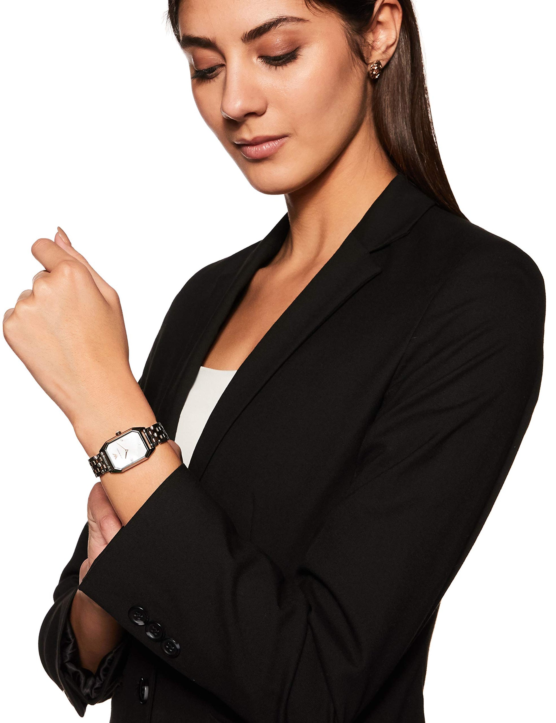 Buy Emporio Armani Women's Analog Stainless Steel White Dial 36mm Watch AR11146 in Pakistan