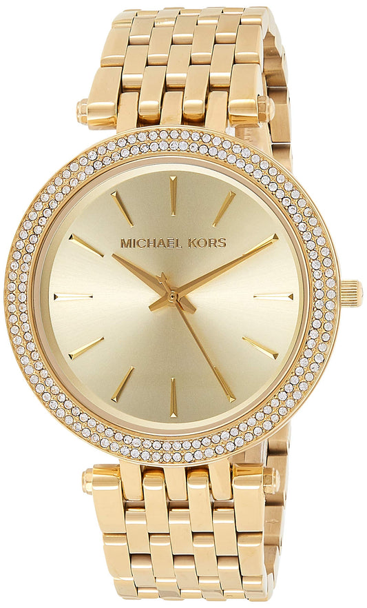 Buy Michael Kors Women’s Quartz Stainless Steel Gold Dial 39mm Watch - MK3191 in Pakistan