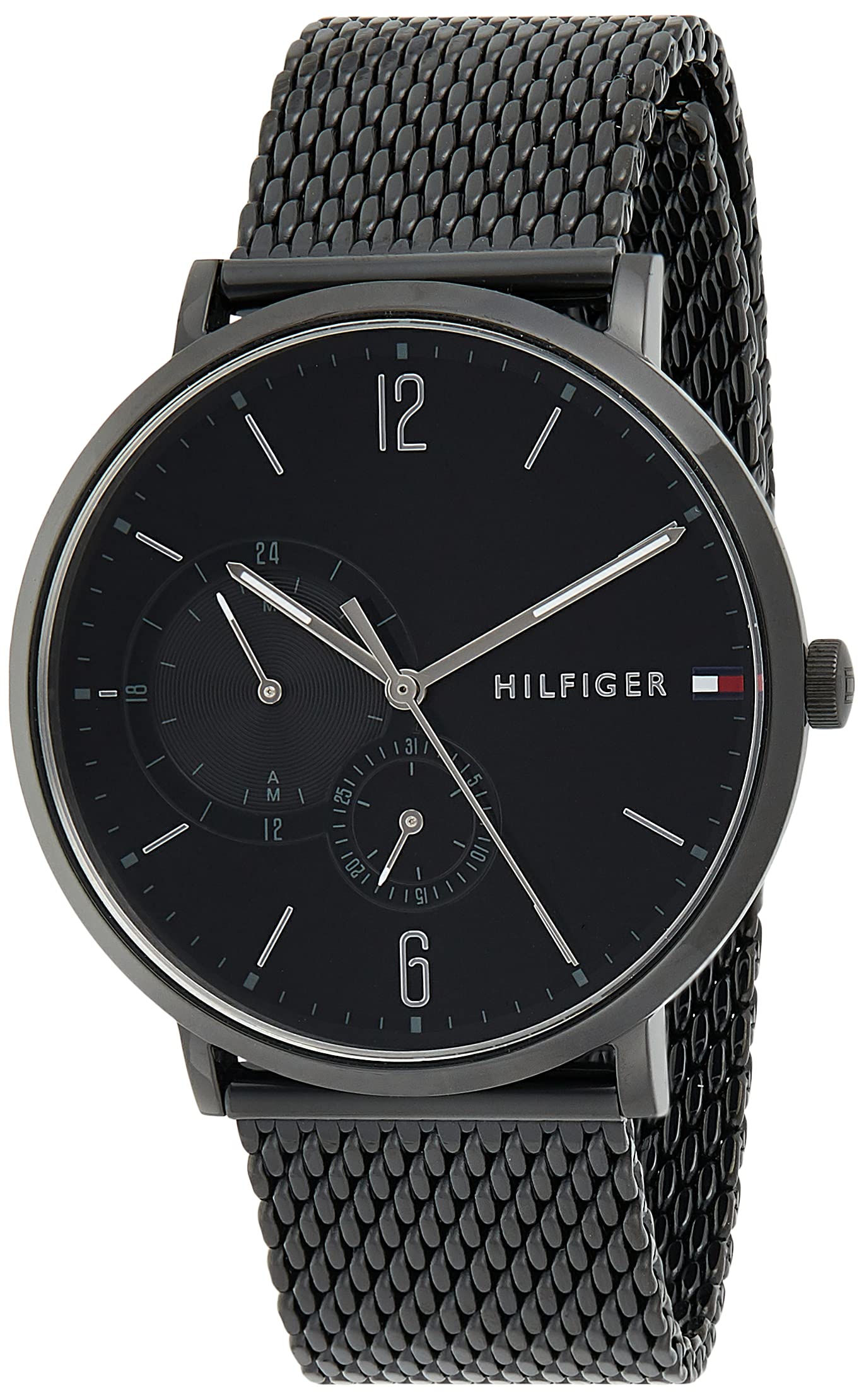 Buy Tommy Hilfiger Quartz Stainless Steel Black Dial 40mm Watch for Men - 1791507 in Pakistan