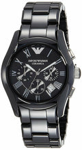 Buy Emporio Armani Chronograph Quartz Ceramic Chain Black Dial 43mm Watch for Men - Ar1400 in Pakistan