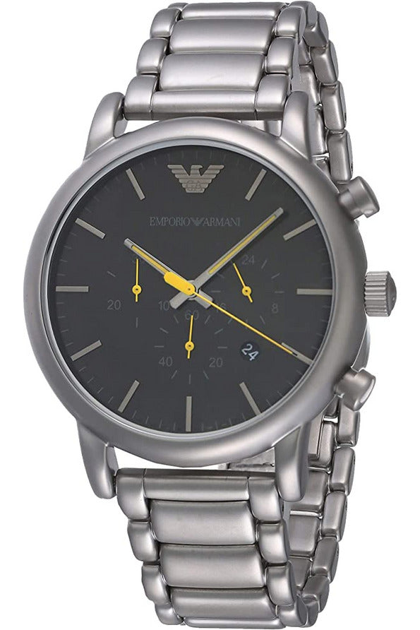 Buy Emporio Armani Men’s Quartz Stainless Steel Black 46mm Watch - AR11324 in Pakistan
