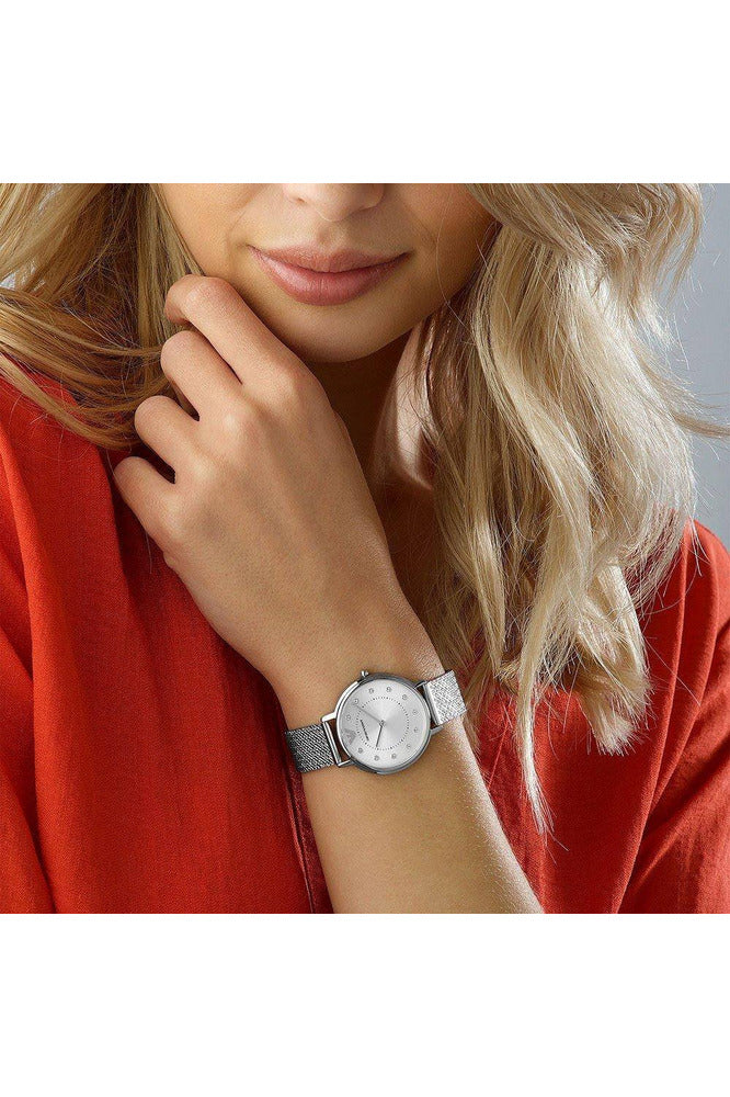 Buy Emporio Armani Women's Quartz Silver Stainless Steel Silver Dial 32mm Watch AR11128 in Pakistan