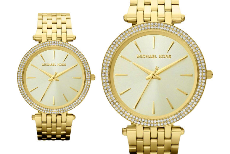 Buy Michael Kors Quartz Stainless Steel Gold Dial 39mm Watch for Women- Mk3191 in Pakistan